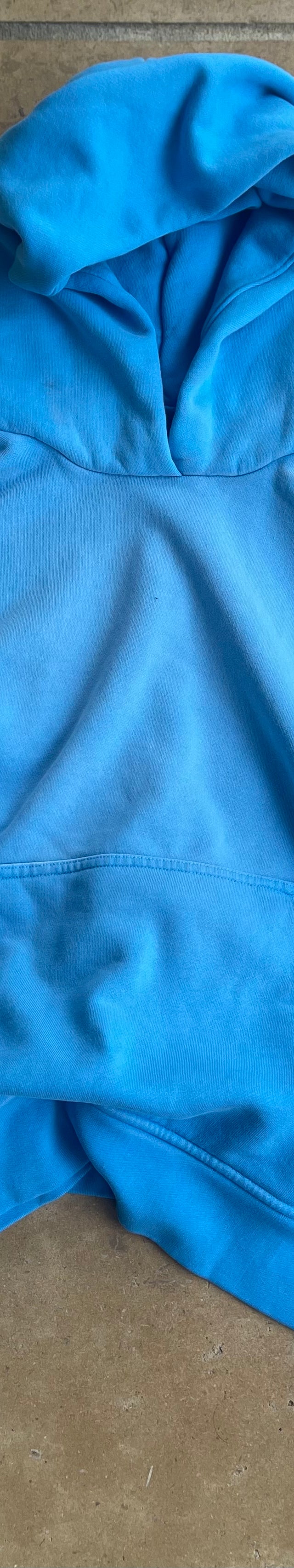 VINTAGE ICE BLUE HOODIE